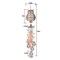 33" Owl Metal Wind Chime with Aluminum Tubes – Outdoor Garden & Yard Décor Gift